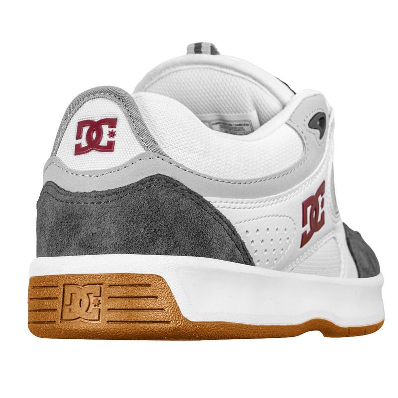 Tênis DC Shoes Kalynx Zero IMP Unissex Branco Cinza - Tênis
